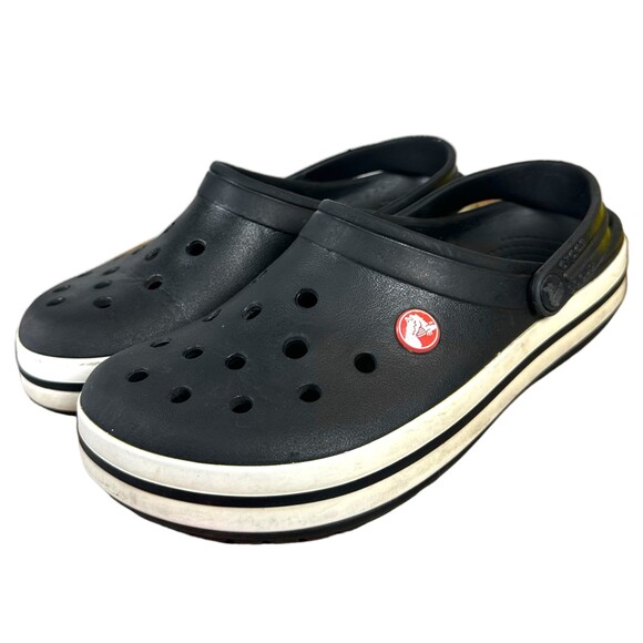 CROCS Classic Slip On Clog Black Women's Size 8 (Men's 6) - Picture 1 of 8
